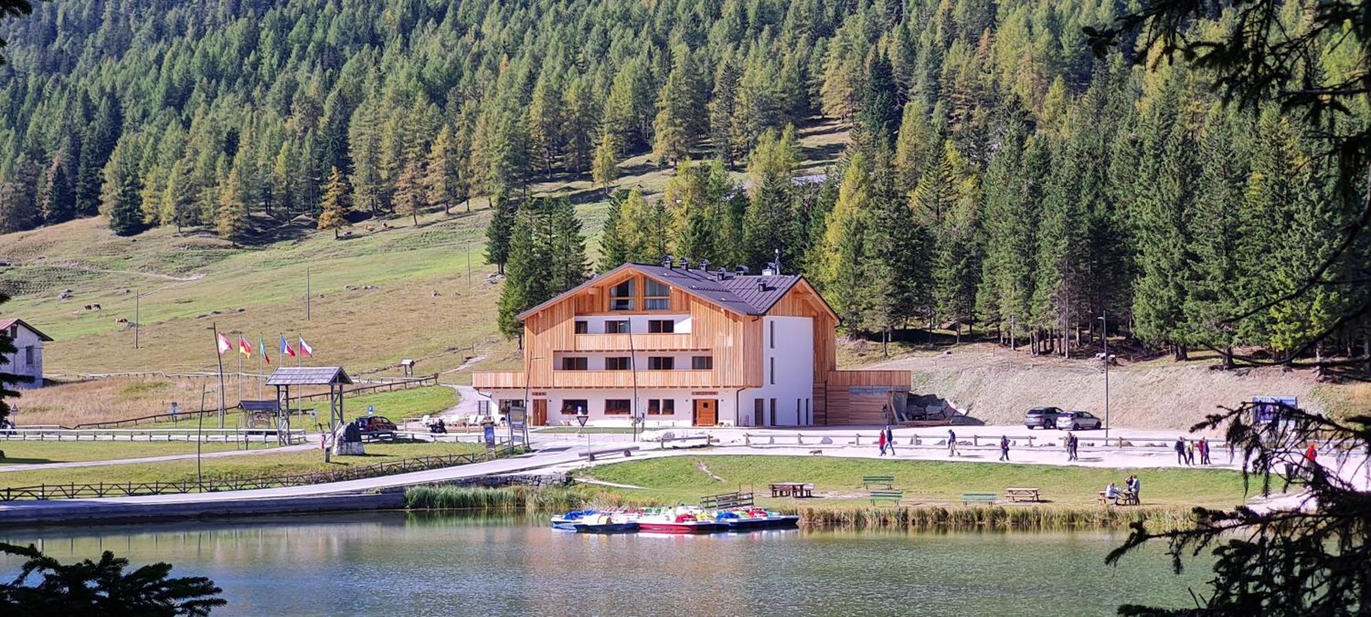 Chalet Alpenrose Misurina Extérieur photo